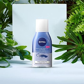 NIVEA Desmaquillante facial Bifásico de Ojos (125 ml), Elimina la mascara y y maquillaje a prueba de agua  Creme, crema humectante multipropósito...  