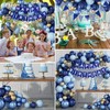 Happy Birthday Banner, Navy blue Birthday Decoration 12 inch Happy