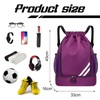Fashion Sports Backpacks, Large Capacity Drawstring Gym Bag, Waterproof Backpack