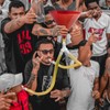 SMOQIO Beer Bong,Beer Funnel with Valve, Double Header, Bonus Bottle