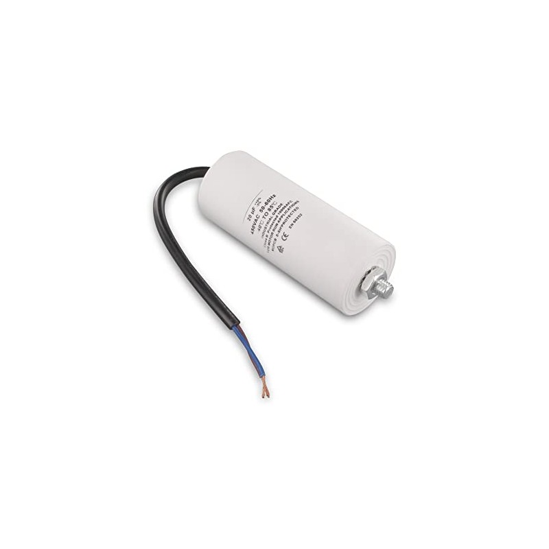 DL-pro Capacitor 20.00µF 450V 418mm Universal with Connection Cable and