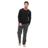 Strong Souls Mens Luxury 2 Piece Long Pyjamas Pjs Stag