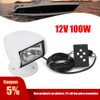 12V 100W Boat Spotlights Search Light,Spot Light for Boat/Truck Marine