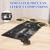 Qualirey 23.6" 8 Pack Sticky Mouse Trap Mats with 4