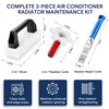 3 Piece AC Fin Comb & Straightener Kit with Coil