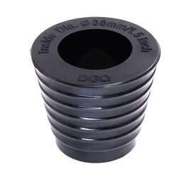 DGQ Patio Umbrella Cone Umbrella Wedge Plug for Patio Table Hole Opening 2-2.5 Inch (Black)