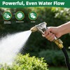 ARXIVE Heavy Duty Metal Hose Nozzle with 4 Adjustable Spray