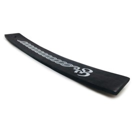 Incense Holder with Om Symbol - Black Wooden Tray with Painted White Om Design - for Incense Sticks, Meditation Accessories, Room Decor - 10 Inches