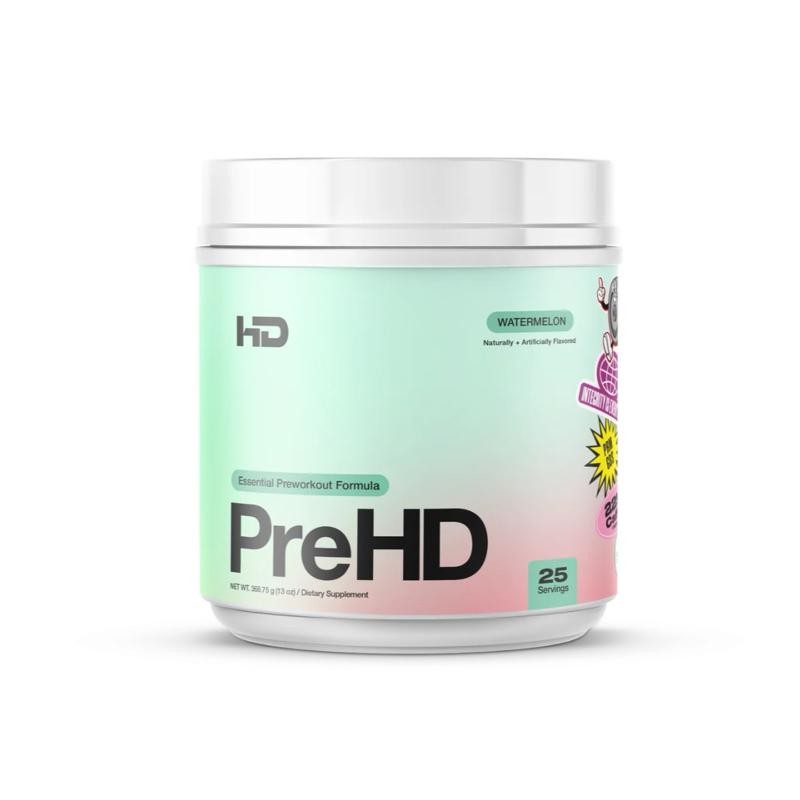PreHd Essential Preworkout Formula, 30 Servings Powder:_Blue Raspberry