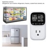 Digital Thermostat Outlet Backlit Countdown Digital Temperature Controller Outlet Plug