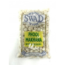 Swad Phool Makhana - Puffed Lotus Seeds - 100 Grams