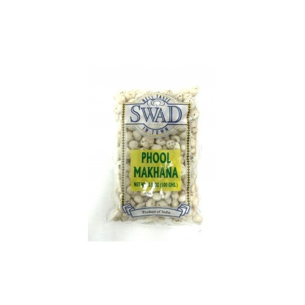 Swad Phool Makhana - Puffed Lotus Seeds - 100 Grams
