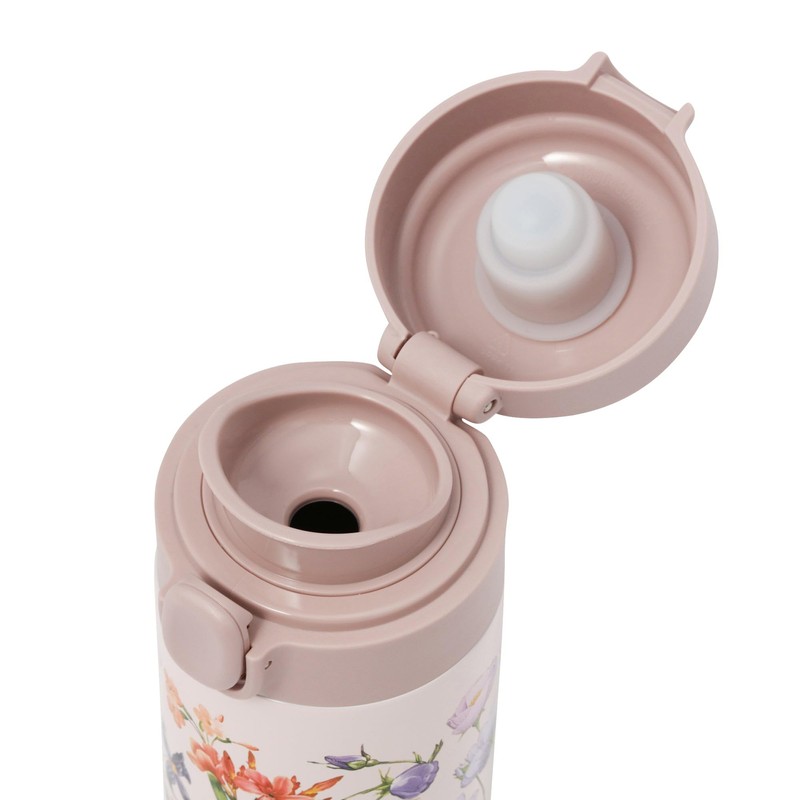 Francfranc One Touch Stainless Steel Bottle, 11.8 fl oz (350