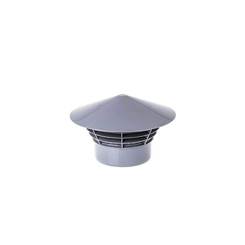Capricorn Univent DN 50 on Pipe Vent Hood Haze Hood
