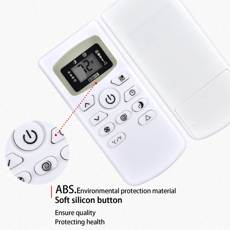 HZIME Universal Remote Control Suitable for Black Decker A/C Air