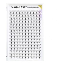 Nagaraku Extensión De Pestañas Prearmados Volumen 10d