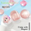 Double Rhythm Jelly Glass Cat Eye Gel Polish with Magnet