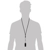 55 Sport 120dB Loud Referee Whistle & Lanyard for Football,