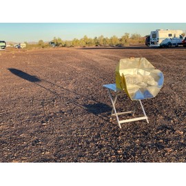 SolCook All Season Solar Cooker - Camping Cookware, Portable Stove, Travel Kit, Solar, Camping Gear, Survival Gear, Emergency Supplies, Backpacking Stove, (17) Camper