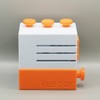 Keebox Orange - 3/5 Difficulty - 3D printed - Sequential