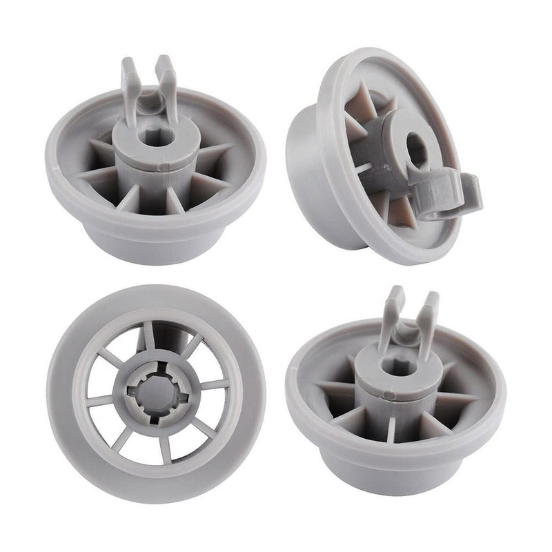 BDHI 8pcs 165314 Dishwasher Lower Rack Wheel Clips Replacement for