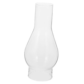 UKCOCO 2pcs Kerosene Lampshade Glass Oil Lamp Glass Lamp Chimney Antique Lamps Shade Glass Lampshade Glass Lamp Shade Corp Lantern Chimney Oil Lamp Chimney Replacement Gas Old Fashioned