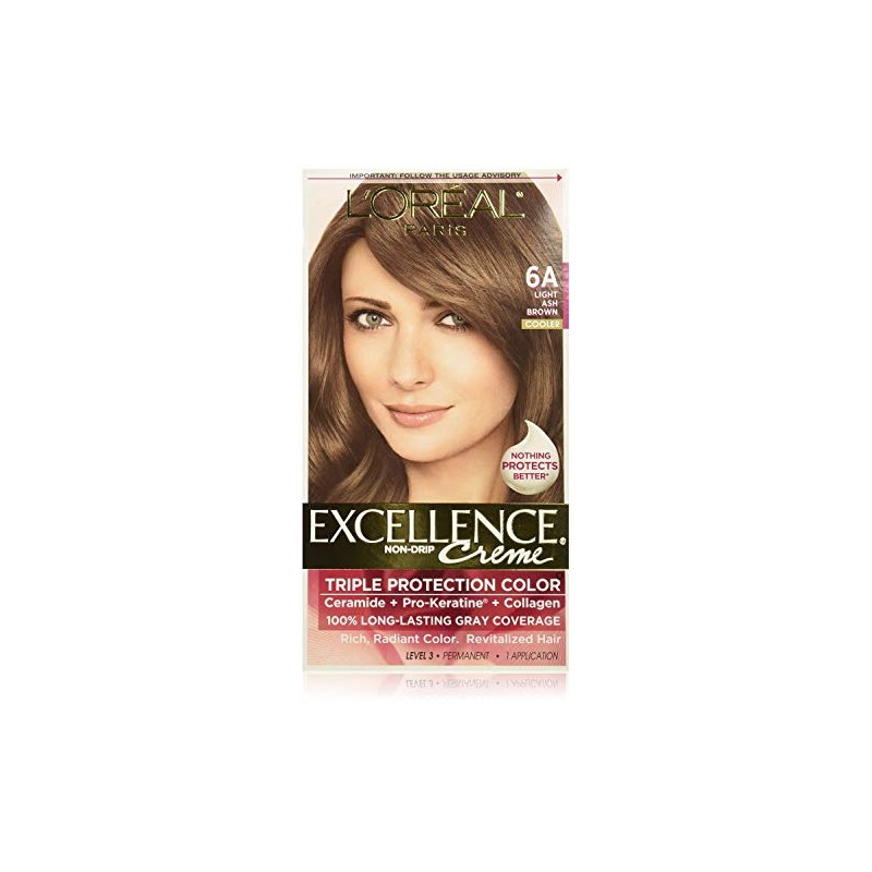 L'oreal Excellence Creme 6a Light Ash Brown