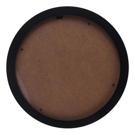 Ipetboom Round Wooden Picture Frame Wall Hanging Display for Living Room Bedroom Decor Panel Photo Frame with Elegant Design for Home Office Wall Art