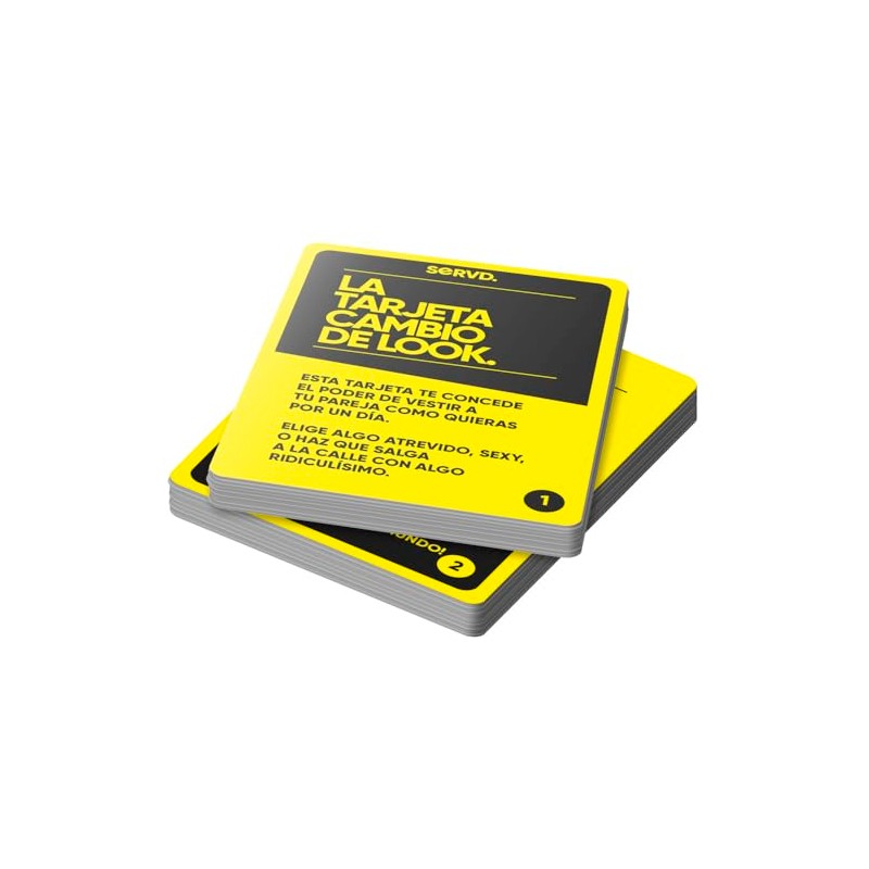 Hasbro Games Juego de Mesa SERVD Parejas