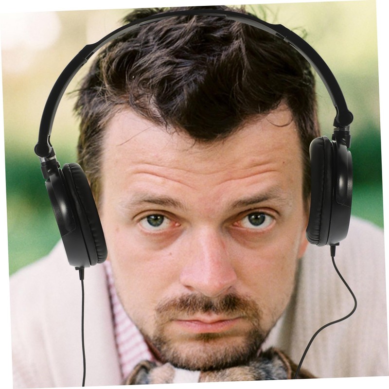 TEHAUX Lightweight Foldable Over Ear Headphones with Microphone Volume Control