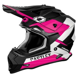 Castle X Mode MX Corsa Off-Road/MX/ATV/UTV Helmet in Matte Pink Glo, Size Large