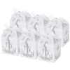 LIHAO 25 PCS Baptism Favor Boxes Laser Cut Candy Treat