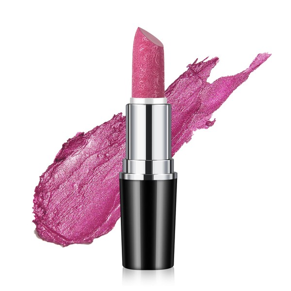Anglicolor Lápiz Labial Brillo MetáLico,Labiales Super Lustrous,Lipstick Labios De Sculpted