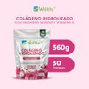 Wellthy Colágeno Hidrolizado Vitamina Magnesio Marino 360g Sabor Fresa Sugar