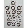 Door Handle Repair Kit Includes 10 Springs and 10 Circlips