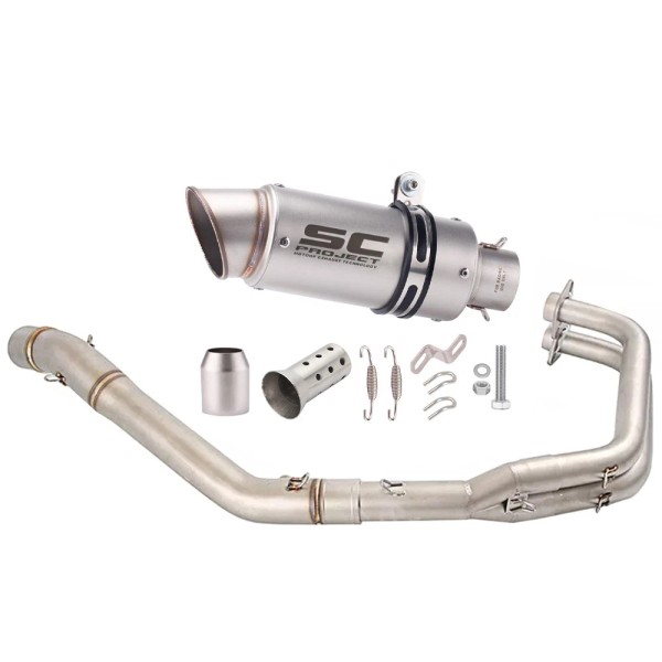 Unbranded For Yamaha YZF R3 2015-2021 MT03 full System Exhaust