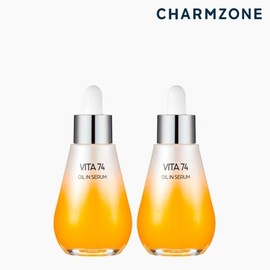 Charmzone 비타 74 오일 인 세럼 50ml 2개 Vita 74 Oil In Serum 50ml 2pcs