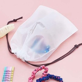 Translucent Strap Pouch S Travel Zipper Bag Luggage Organizer Travel Bag Travel Pouch / 반투명 끈 파우치 S 여행지퍼백 캐리어정리 여행가방 여행파우치