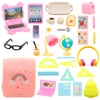 Festfun Doll Accessories Bag Laptop Tablet Phone Headset Accessories for