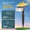 Linkind Solar Lights Outdoor Waterproof IP67, StarRay Dusk-to-Dawn Outdoor Solar
