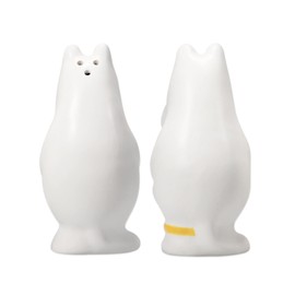 Maia Gifts Moomin 'Hug' Shaped Salt & Pepper Shakers (SALTMO01), White