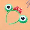 NENMATTE Frog Headbands Frogs Eyes Headbands,Funny Frog Hair Head Band