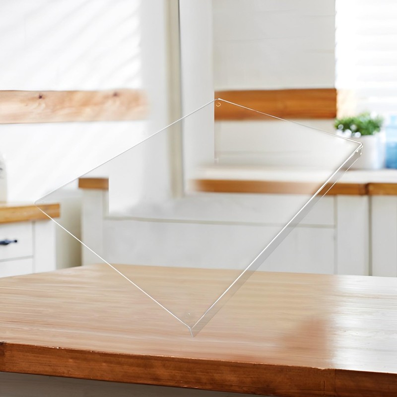 Large Acrylic Cutting Board 24" x 17" for Kitchen With