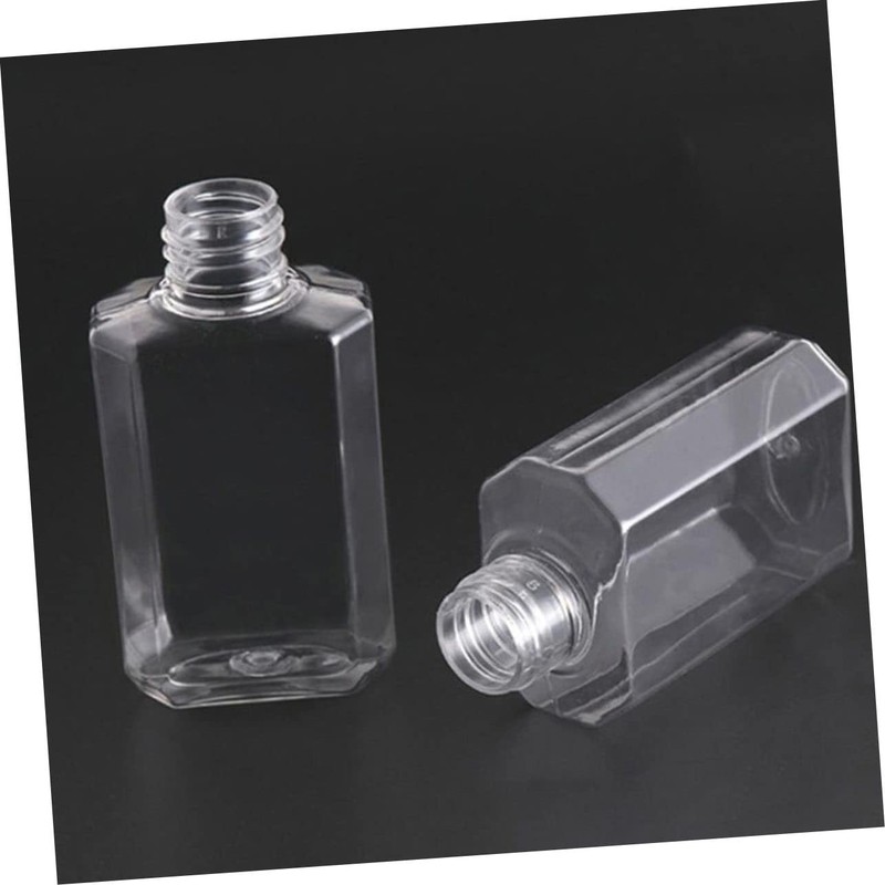 Beavorty 35 Pcs PET Octagonal Hand Bottles Refillable Travel Containers