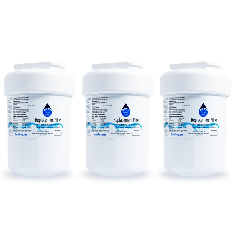 3-Pack Replacement for General Electric MWF3PK Refrigerator Water Filter -