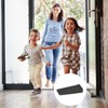 Gvolatee Pack of 5 Door Stoppers, Floor Black, Height Adjustable,