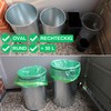 Universal Rubber Band for Rubbish Bins, Pack of 6, Size