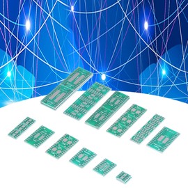 PCB Prototype Board, PCB Board Kit SMT To DIP Plate 35Pcs Plate Converter for electronic Kits Electronic Experiments DIY Projects Industrial