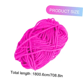 Gadpiparty 12Pcs Handmade Knitting Wool Yarn Soft Durable DIY Crafting String Colors for Knitting Accessories and Projects for Beginners and Enthusiasts