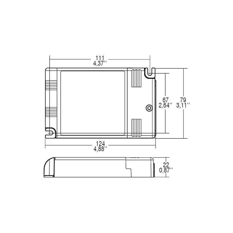 TCI 127414 DC Maxi Jolly HV Adjustable Electronic Ballast with